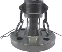 Raccord femelle / coupleur KAMLOK inox sur bride fixe DN 25 - toolster.ch