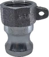 Vaterteil Typ A KAMLOK aus Aluminium mit BSPP Innengewinde DN 32 - toolster.ch