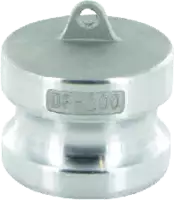 Stopfen Typ DP KAMLOK aus Aluminium DN 25 - toolster.ch