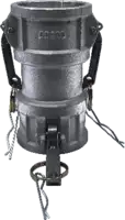 Adapter Stücke KAMLOK aus Aluminium Typ D - D DN 50 / DN 50 - toolster.ch