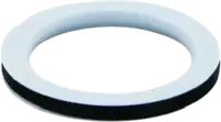 Dichtung für Kupplung KAMLOK FKM/PTFE weiss, mit seitlicher Öffnung DN 25 - toolster.ch