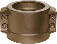 Coquille de serrage en laiton selon EN 14420-3, vis acier inoxydable 22-24 - toolster.ch