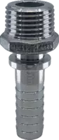 Raccord mâle pour coquilles à embout annelé, sortie filetée NPT 1/2" - toolster.ch