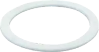Joint de filetage selon EN 14420 silicone, blanc pour indus alimentaire DN 13 - toolster.ch