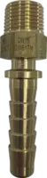 Raccord cannelé en laiton collerette de sécurité et sortie filetée 1/2" - toolster.ch