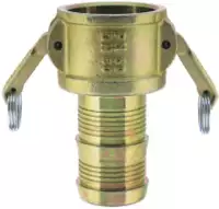 LUEDECKE Partie femelle avec embout de tuyau passage complet 25 mm - toolster.ch