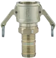 LUEDECKE Partie femelle avec embout de tuyau passage réduit 19 mm - toolster.ch
