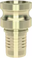 LUEDECKE Partie mâle avec embout de tuyau passage réduit (avec manchon de presse) 19 x 6 mm - toolster.ch