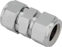 Raccord droit à compression en acier inox 6 mm - toolster.ch