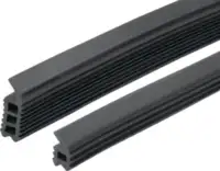 KIPP Lippenprofil aus PVC, schwarz 11 x 9.5 x 2000 mm - toolster.ch
