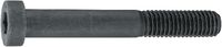 Zylinderschrauben mit Innensechskant, niedrigem Kopf und Schlüsselführung Stahl 8.8 / schwarz ohne / mit Schaft M 5 x 10 - toolster.ch