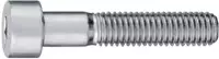 Zylinderschrauben mit Innensechskant Stahl 12.9 / Zinklamellen beschichtet mit Schaft M  8 x  50 - toolster.ch