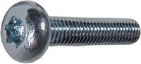 Linsenschrauben mit Innensechsrund Stahl 8.8 / verzinkt-blau M  6  x 16 / X30 - toolster.ch