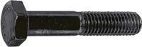Sechskantschrauben Stahl 8.8 / verzinkt-blau mit CresaCoat<sup>® </sup>C 307 Black mit Schaft M 10 x 90 / DIN/s17 / DIN 931 - toolster.ch