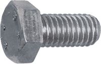 Sechskantschrauben Stahl 8.8 / feuerverzinkt ohne Schaft M  8 x  16 - toolster.ch