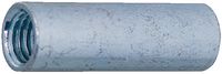 Gewindehülsen rund Stahl / verzinkt-blau mit durchgehendem Innengewinde M  8 x 40 - toolster.ch