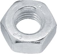 Sechskantmuttern ~0,8d UNC Stahl <B>Kl. 8</B> / verzinkt-blau 5/16" - toolster.ch