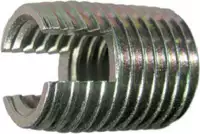 Gewinde-Einsätze Ensat<sup>®</sup> Typ 302 Stahl einsatzgehärtet / verzinkt-blau selbstschneidend M 8 - toolster.ch