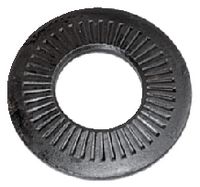 RIP-LOCK Rondelles de sécurité  Rip-Lock™ Acier ressort / revêtu de lamelles de zinc GEOMET<sup>®</sup> 500 avec ecosyn<sup>®</sup>-lubric Black série moyenne M  8 /  8.2 / 18 - brwtools.ch