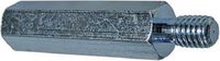 Distanzhalter sechskant Stahl / verzinkt-blau mit Innen- und Aussengewinde M 5 x 20 - toolster.ch Distanzhalter sechskant Stahl / verzinkt-blau mit Innen- und Aussengewinde M 5 x 20 - toolster.ch
