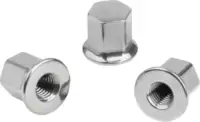 KIPP Hutmutter mit Bund für USIT Hygienic Schraubendichtung M4 - toolster.ch