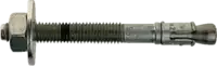 MUNGO Stahlbolzen Mungo m2r-C INOX A4 mit U-Scheibe DIN 9021 u. Sechskantmutter M8 x 60 - toolster.ch
