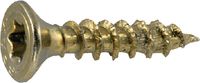 SPAX Vis à tête fraisée pour panneaux d'agglomérés <sup>®</sup> Acier cémenté trempé / zingué-jaune avec revêtement glissant avec filetage standard et six lobes internes T-STAR plus Ø 4   x 15 (Paquet à 1000 pcs) - toolster.ch