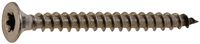 Vis à tête fraisée pour panneaux d'agglomérés INOX A2 / avec revêtement glissant avec tête renforcée, entièrement filetées à six lobes internes Ø 4   x  16 (Paquet à 200 Stk) - toolster.ch