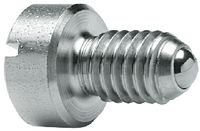 Poussoir à ressort à épaulem.av.fente en acier inoxydable, bille trempée M 4 x  6.5 - brwtools.ch