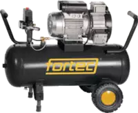 FORTEC Kolbenkompressor fortec, ölfrei 50 Liter, mobil AIR-50/320-OL - toolster.ch