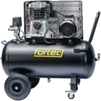 FORTEC Kolbenkompressor fortec 90 Liter, mobil AIR-90/420 - toolster.ch