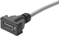 FESTO Connecteur femelle avec câble  KMPV 15 pôles, adaptable répartiteur multipô. 5m - toolster.ch