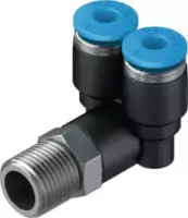 FESTO Y-Steckverschraubung  QSYL zöllig, ausrichtbar R3/8 / 12 - toolster.ch