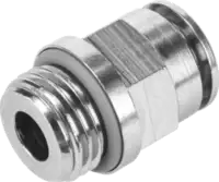 FESTO Raccord enfichable  NPQH-D filetage extér. avec six pans extér. G1/8" x 6 mm - toolster.ch