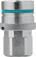 CEJN Schnellverschlusskupplung NON-DRIP Serie 477 G 3/8", grün, ohne Ventil - toolster.ch