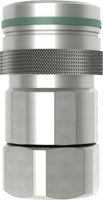 CEJN Schnellverschlusskupplung ohne Ventil NON-DRIP Serie 667, grün G 3/4" - toolster.ch