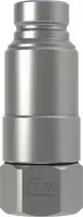 CEJN Nippel m. Druckeliminator  Flat-Face Serie 664, DN 16 G 3/4" (BSP) - toolster.ch