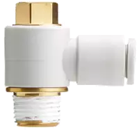 SMC Equerre à visser  KQ2V laiton, pivotant à 360 M5 / 4 - toolster.ch