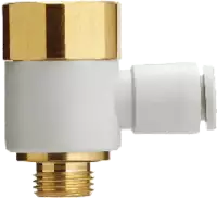 SMC Equerre à visser  KQ2VF laiton, pivotant à 360 M5 / 4 - toolster.ch