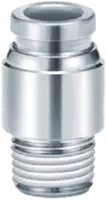 SMC Raccord droit  KQG2S Acier inoxydable M5 x 3.2 - toolster.ch