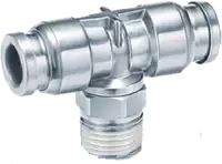 SMC Raccord en T  KQG2T Acier inoxydable M5 x 3.2 - toolster.ch
