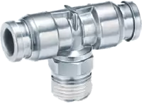 SMC Raccord en T  KQG2T Acier inoxydable R1/8" / 3.2 - toolster.ch