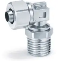 SMC Angle à visser rotatif  KFG2V avec filetage extérieur, pouce 3.18 x 2.18 mm / NPT 1/8" - toolster.ch