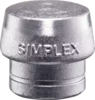 HALDER Simplex Ersatzeinsatz Weichmetall silber