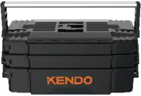 KENDO Boîte à outils en plastique (PP) 465 x 230 x 210 mm - toolster.ch
