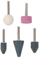 KENDO Jeu de meules sur tige 5 pièces - toolster.ch