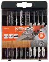 KENDO Stichsägeblatt-Set 10-teilig, für Holz und Metall - toolster.ch