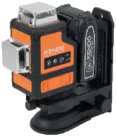 KENDO Laser linéaire 3D sans fil 30m, 35547, 18V Li-Ion set avec 1x batterie 2 Ah + chargeur - toolster.ch