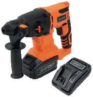 KENDO Akku-Bohrhammer 96005, 18V Li-Ion Set mit 1x 4Ah-Akku + Ladegerät - toolster.ch