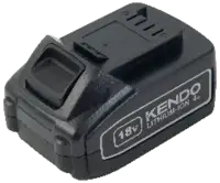 KENDO Akku Li-Ion 96015 / 18V / 4.0Ah / 72Wh - toolster.ch